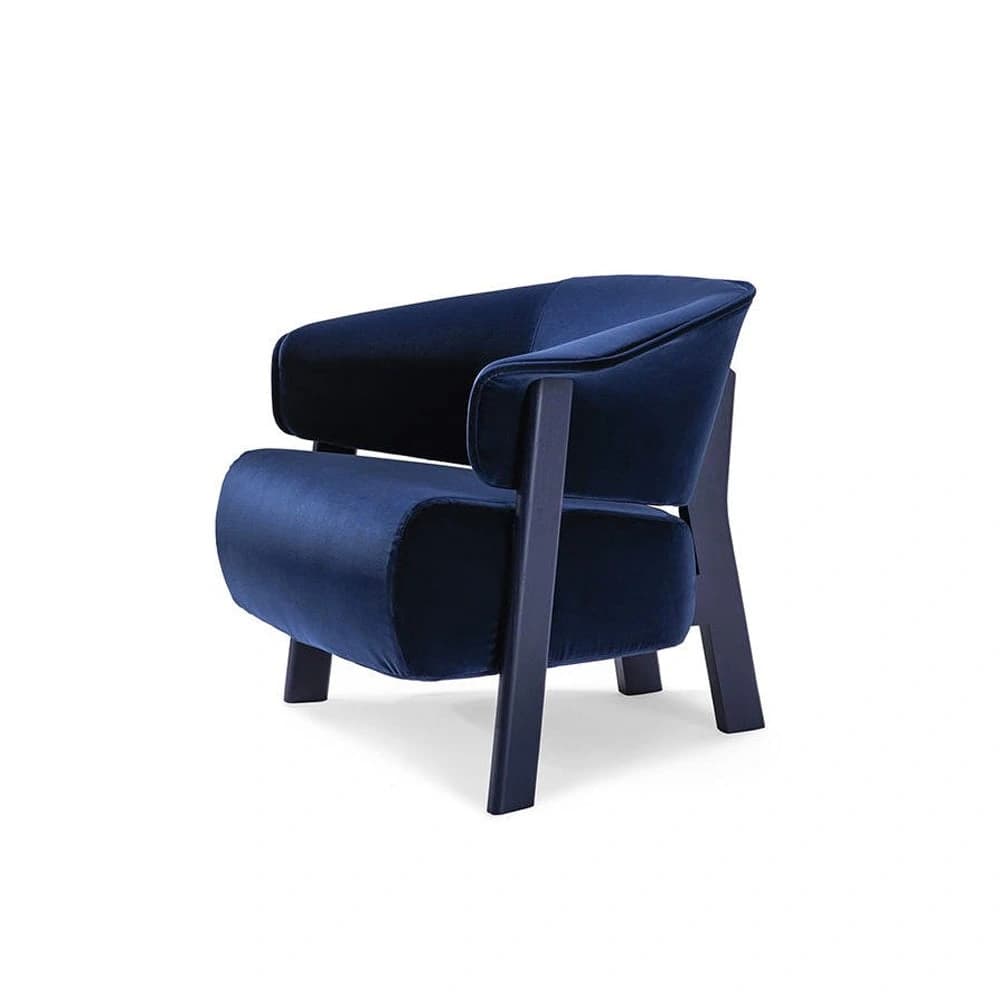 Cassina 571 Black-Wing Armchair