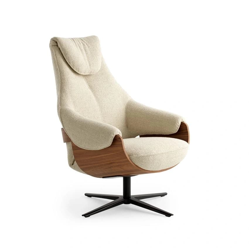 Leolux Cream fauteuil