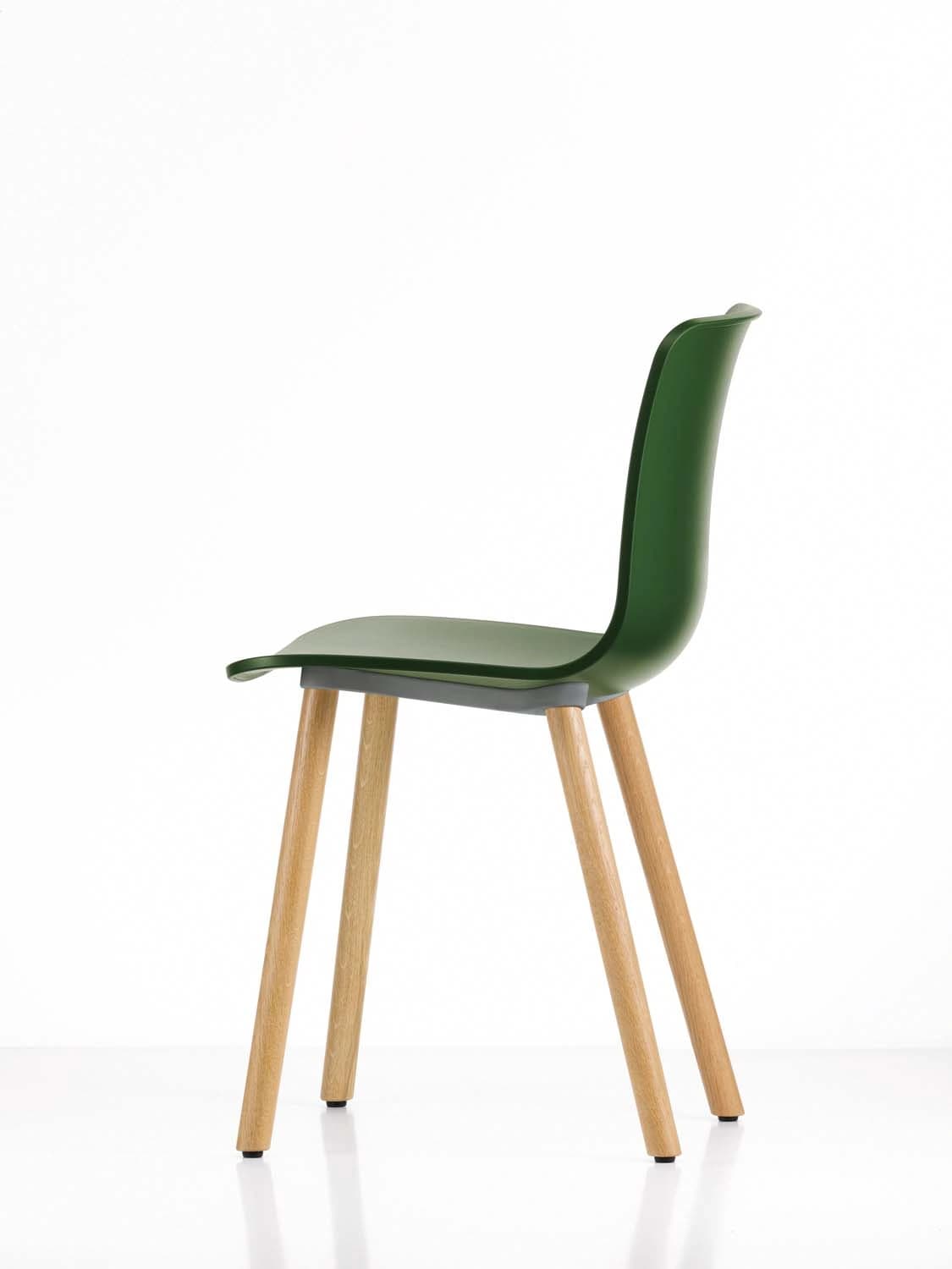 Vitra HAL Wood stoel