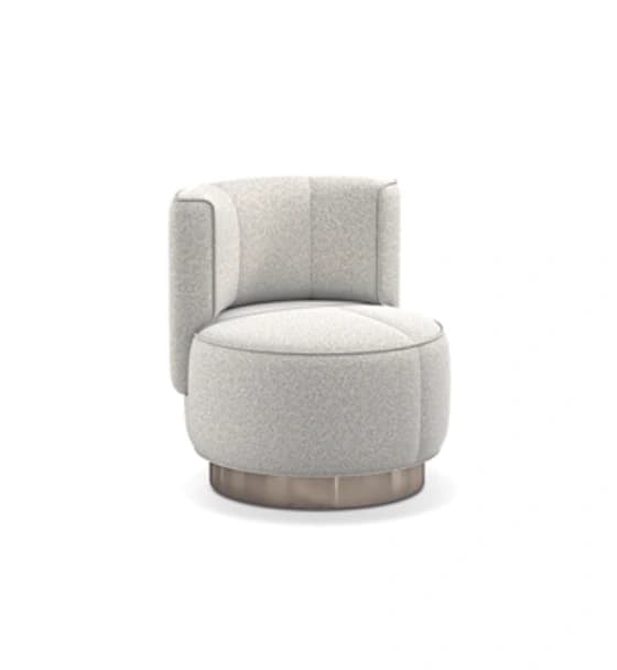 Minotti Yves Round Fauteuil