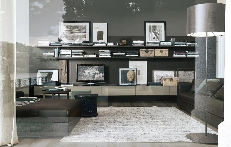 Poliform Sintesi wandsysteem